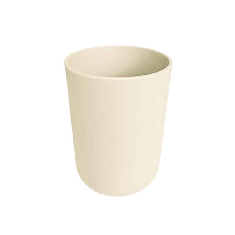 Porta spazzolini da denti in plastica set da 5 pezzi - Beige - 21579
