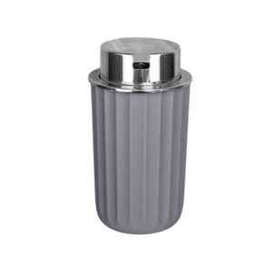 Θήκη κρεμοσάπουνου Dispenser πλαστική - Grey - 21595