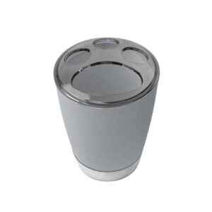 Θήκες οδοντόβουρτσας πλαστικές σε σετ 5Χ - Grey - 21620