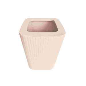 Κάδος απορριμμάτων μπάνιου πλαστικός - Light Pink - 21635