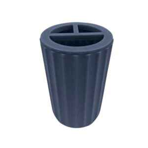 Θήκες οδοντόβουρτσας πλαστικές σε σετ 5Χ - Blue - 21704