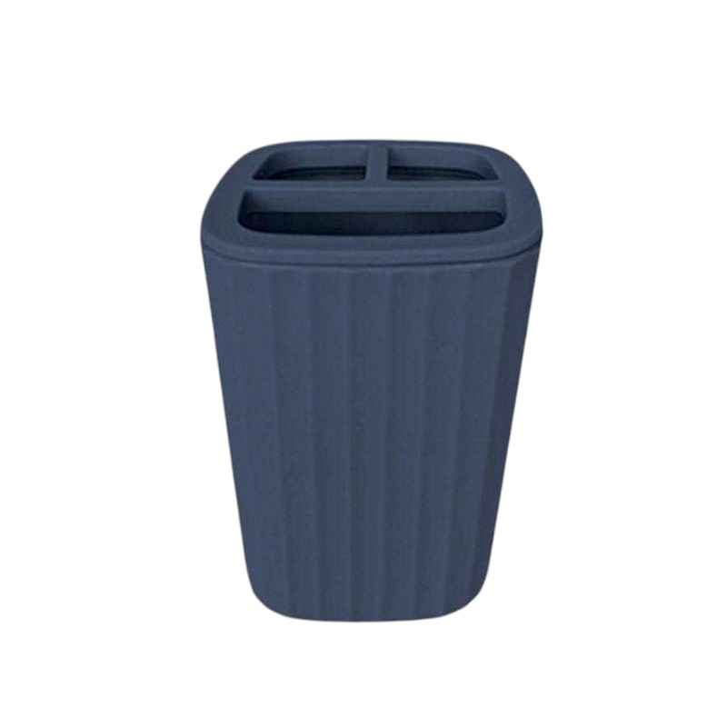 Custodie per spazzolini da denti in plastica set da 5X - Blu - 21710