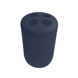 Θήκες οδοντόβουρτσας πλαστικές σε σετ 5Χ - Blue - 21722