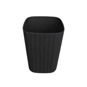 Θήκες οδοντόβουρτσας πλαστικές σε σετ 5Χ - Black - 21783