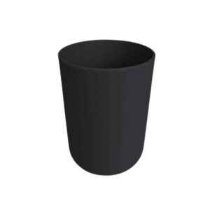 Θήκες οδοντόβουρτσας πλαστικές σε σετ 5Χ - Black - 21795