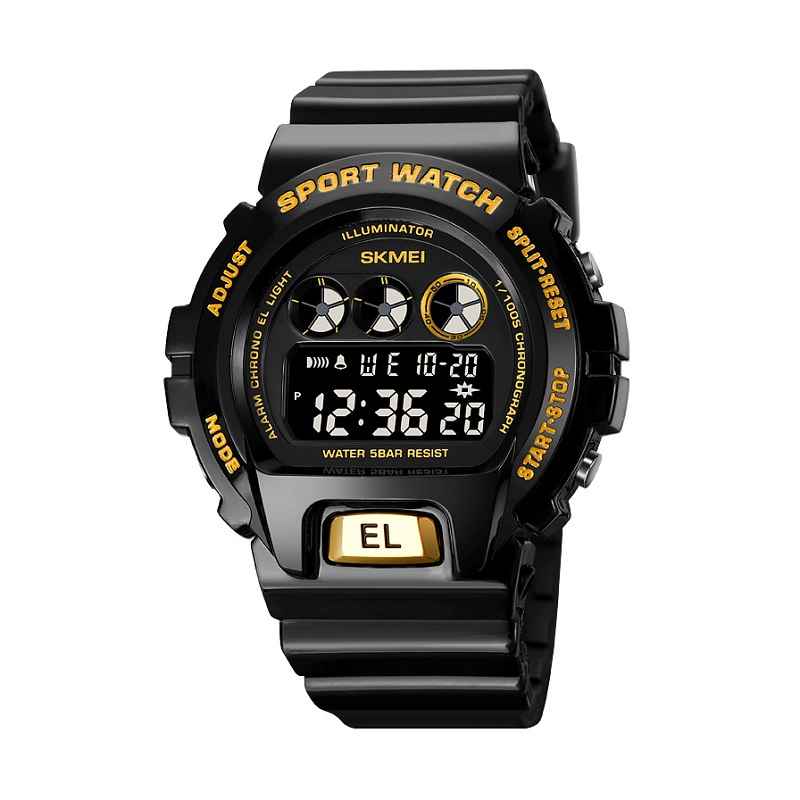 Orologio da polso digitale – Skmei - 1813 - Oro