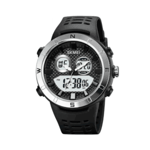 Ψηφιακό/αναλογικό ρολόι χειρός – Skmei - 2014 - Silver/White
