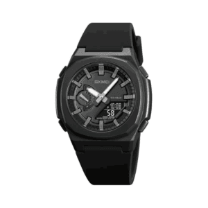 Ψηφιακό/αναλογικό ρολόι χειρός – Skmei - 2091 - Black/Black screen
