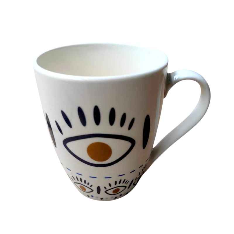 Ceramic Mug Set Souvenir - 12pcs - Greece - 221172