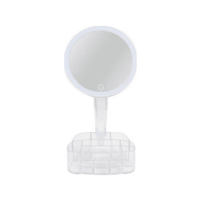 Specchio da trucco con LED e scomparti - HH098 - 227814