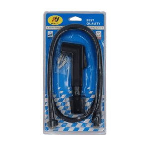 Doccia a pistola con interruttore e spirale - 1,2 m - Nero - 23064