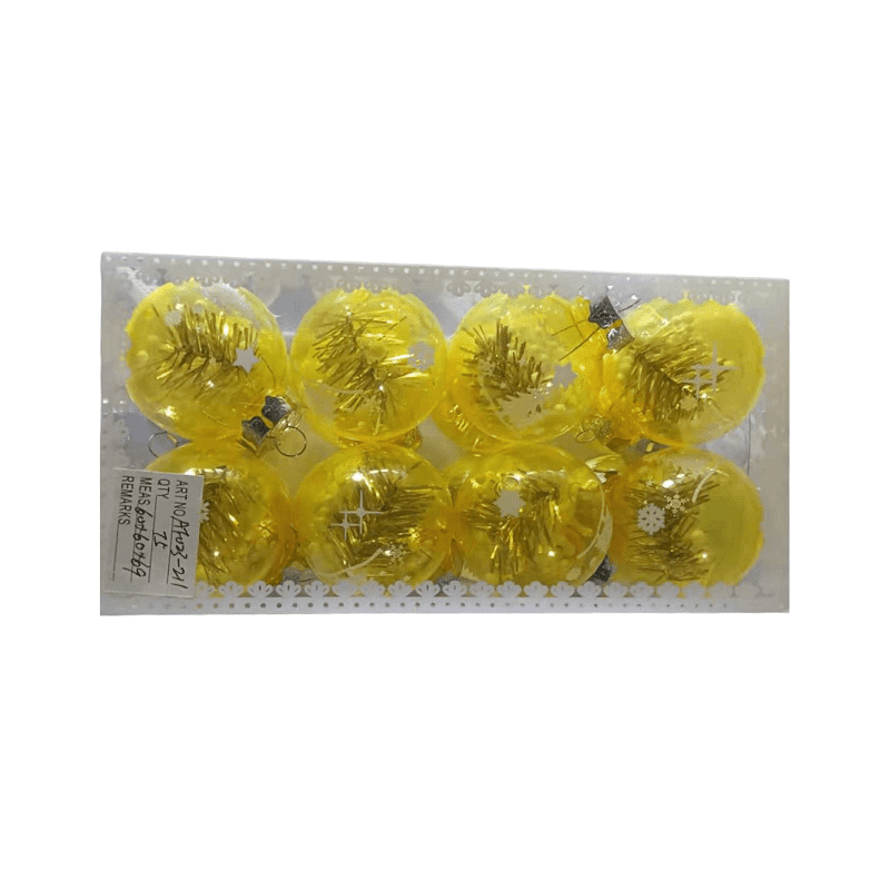 Set di palline di Natale - 6cm - 16 pezzi - 232112