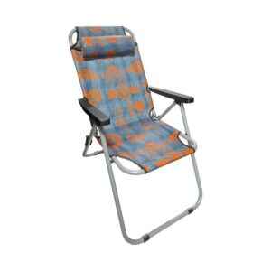 Πτυσσόμενη καρέκλα camping - 1680NZ - 241804 - Blue/Orange
