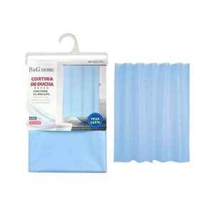 Κουρτίνα μπάνιου - Light Blue - 1.8x1.8m - 25755