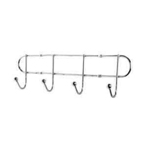 Μεταλλική κρεμάστρα τοίχου 4 θέσεων - 26402