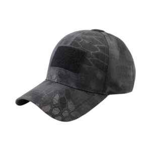 Ανδρικό καπέλο jockey στρατιωτικού τύπου - M02 - 270607 - Grey/Black