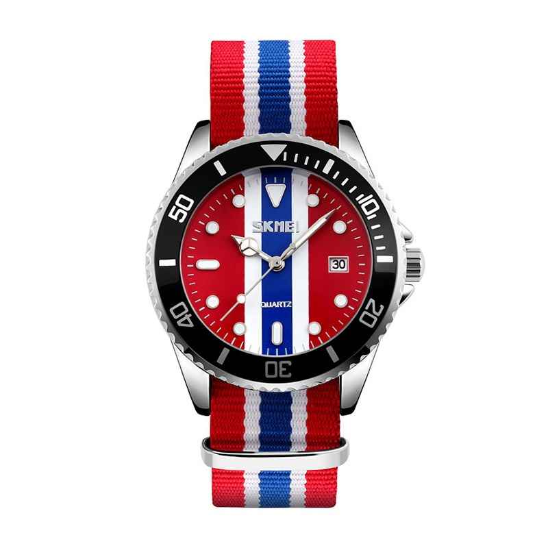 Orologio da polso analogico – Skmei - 9133 - Rosso/Blu