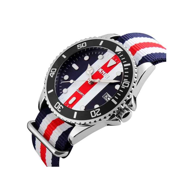 Orologio da polso analogico – Skmei - 9133 - Blu/Rosso1