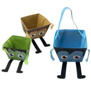 Καλάθι Γλυκών Halloween Ανθρωπάκι 19x14x14cm Carnavalista 232361