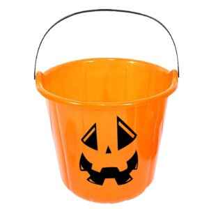 Κουβάς Halloween Trick or Treat Κολοκύθα ø17x14,5cm Carnavalista 232661