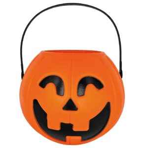 Κουβάς Halloween Trick or Treat Κολοκύθα ø18x17cm Carnavalista 232662