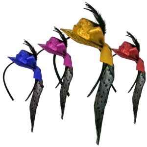 Στέκα Καπέλο με Φτερό  Carnavalista 23720