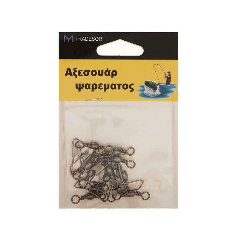 Στριφτάρια με παραμάνα ασφαλείας - No.4 - 10pcs - 830125