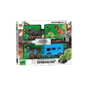 Set di veicoli assemblabili Dinosauri con figure - 998-41B - 305203