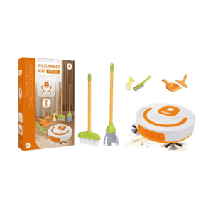 Aspirapolvere robot per bambini con set di pulizia - HJ612B - 3AA - 308387