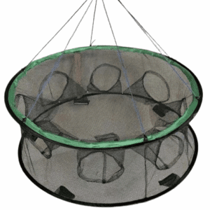 Πτυσσόμενη παγίδα ψαρέματος - Κιούρτος με 6 εισόδους - 60x26cm - 831378