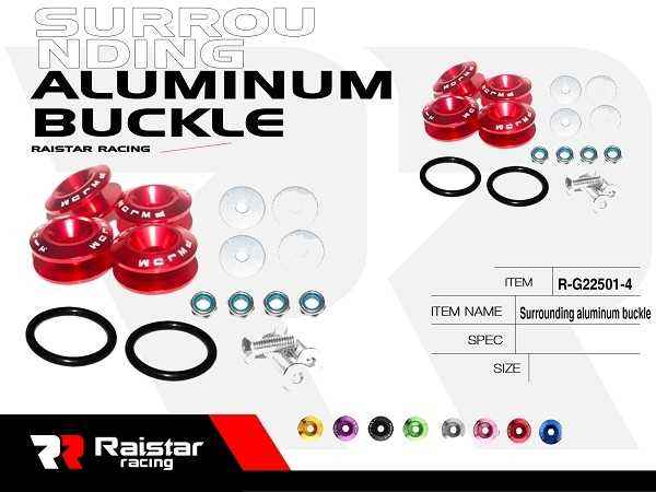 Set di clip di fissaggio paraurti - R-G22501-A4X - 120491