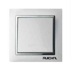 Διακόπτης τοίχου χωνευτός - Μονός διπλού ελέγχου - RC3606 - 360609