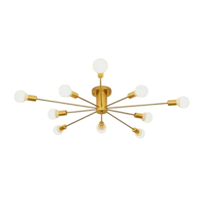 Lampada da soffitto LED - 7021-10 - Oro - 431385