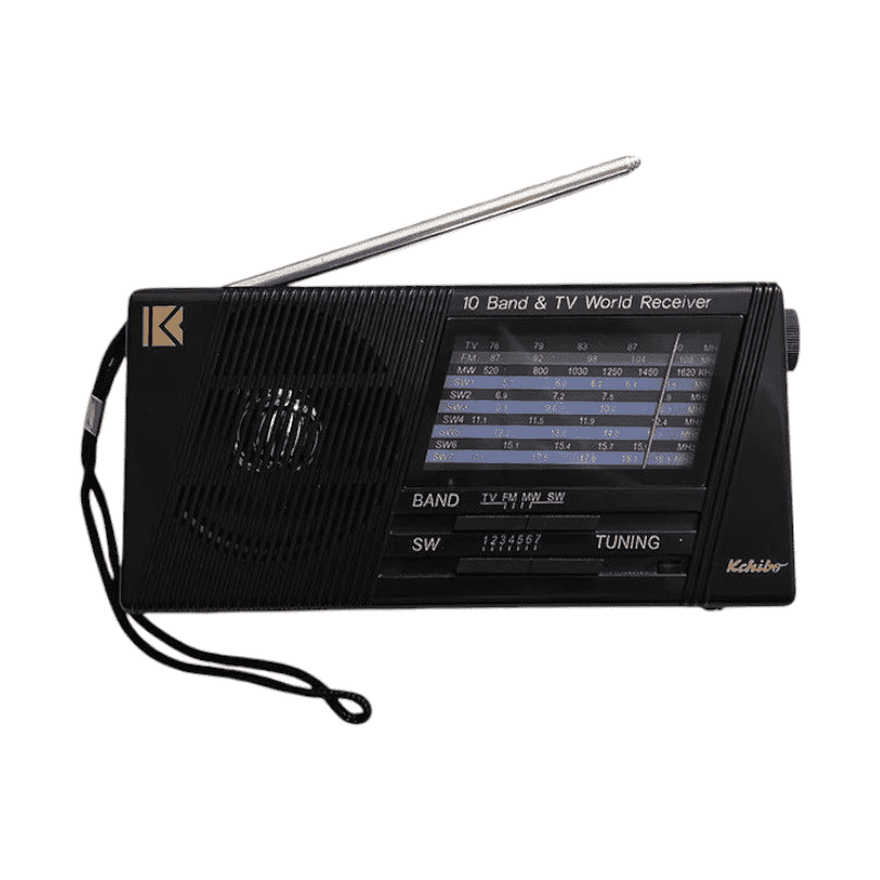 Radio portatile - KK8108T - 481089 - Nero