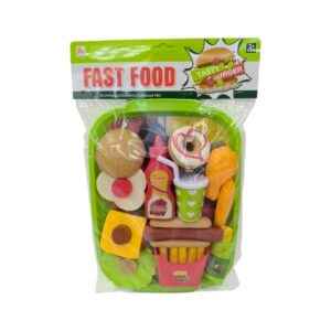 Παιδικό σετ Fast Food - 24pcs - 6629-1 - 502184