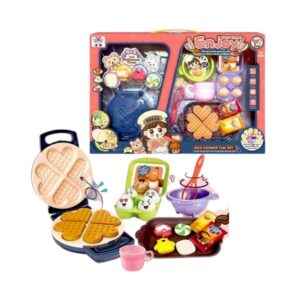 Παιδικό σετ μαγειρικής με βαφλιέρα - 832-59 - 502198