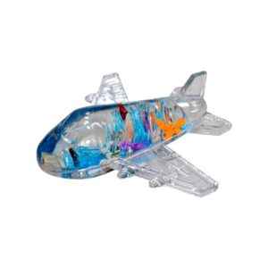 Διακοσμητικό Souvenir Αεροπλάνο με νερό - SY64C - 507473