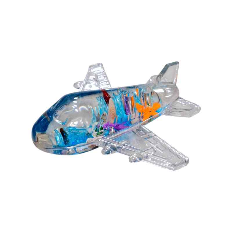 Διακοσμητικό Souvenir Αεροπλάνο με νερό - SY64C - 507473