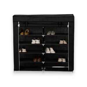 Fabric shoe rack 5 levels - T2712 - 521742 - Black