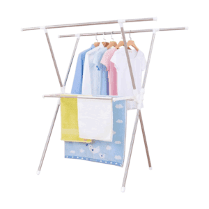 Πτυσσόμενη κρεμάστρα δαπέδου & απλώστρα ρούχων - 0203D - 522367
