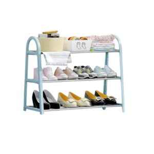 Ραφιέρα παπουτσιών 3 επιπέδων - YH8810-3 - 522428 - Blue