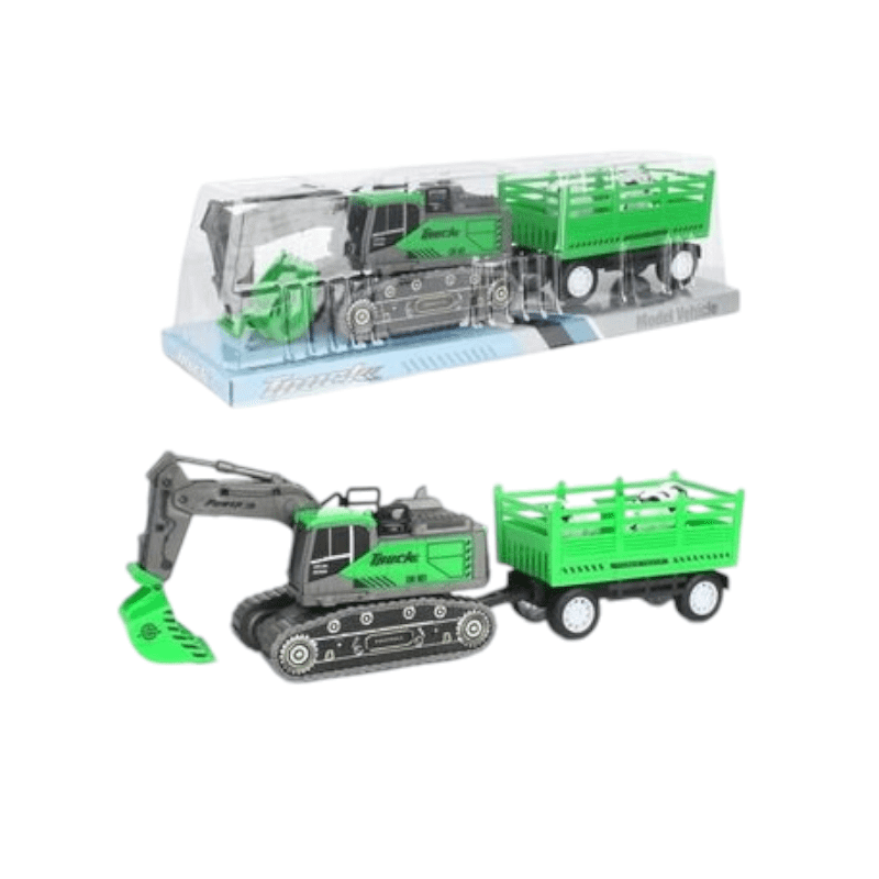 Veicolo per bambini con accessori - Escavatore - 99753-1 - 524154