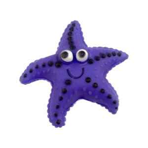 Παιχνίδι σκύλου Latex αστερίας - 12cm - 12pcs - 550464