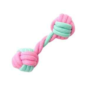 Παιχνίδι σκύλου σχοινί με μπάλες - 18cm - 12pcs - 550584