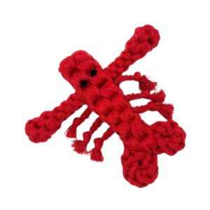 Παιχνίδι σκύλου ζωάκι από σχοινί - 19x17cm - 550596