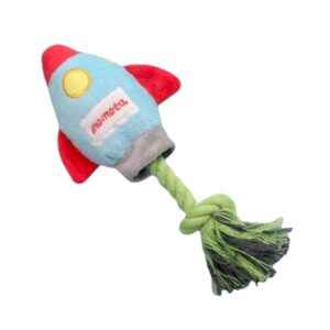 Λούτρινο παιχνίδι σκύλου με σχοινί - Soft toy - 22cm - 550676