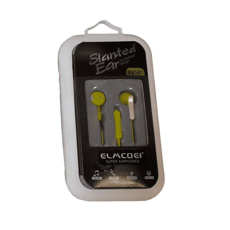 Cuffie cablate - EV-181 - 557774 - Giallo