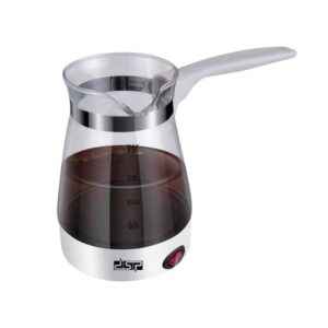 Ηλεκτρικό μπρίκι ελληνικού καφέ γυάλινο - KA3037 - DSP - 568795 - White