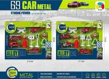 Set di veicoli e accessori per vigili del fuoco - G6088K1 - 102490