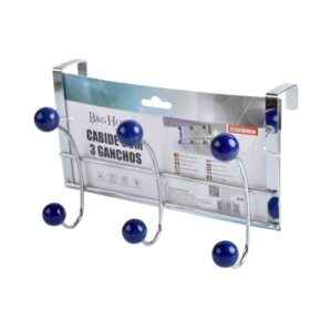 Μεταλλική κρεμάστρα πόρτας 3 θέσεων - OLD-6301 - 57722